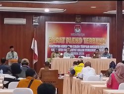 RESMI KPU RAJA AMPAT TETAPKAN KURSI DAN 20  ANGGOTA DPRD TERPILIH INI, 2024